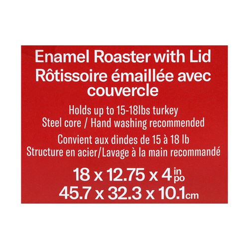 GoodCook 18 Inch Enamel Roaster Pan