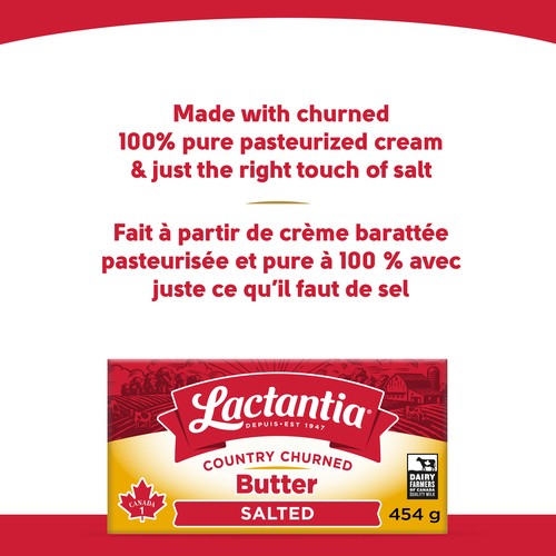 Lactantia Butter Salted 454 g