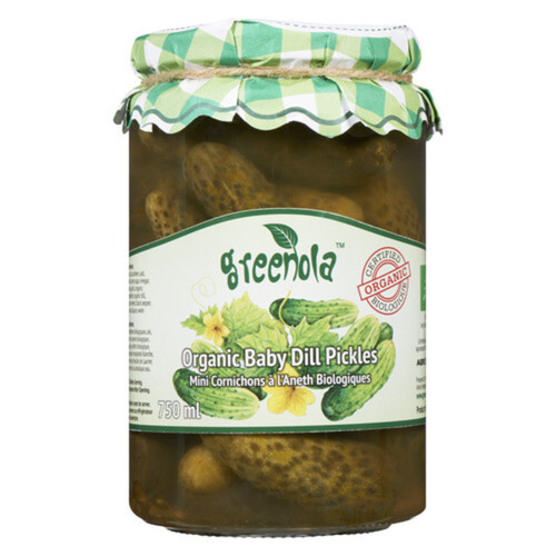 Greenola Baby Organic Dill Pickles 750 ml - Voilà Online
