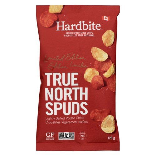 Hardbite True North Chips Spuds 128 g