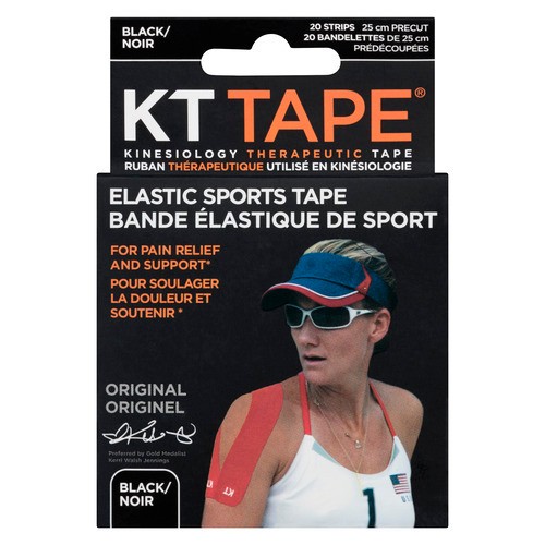 KT Tape Original Black 20 EA
