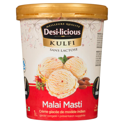 Desi-Licious Kulfi Malai Ice Cream 1 L