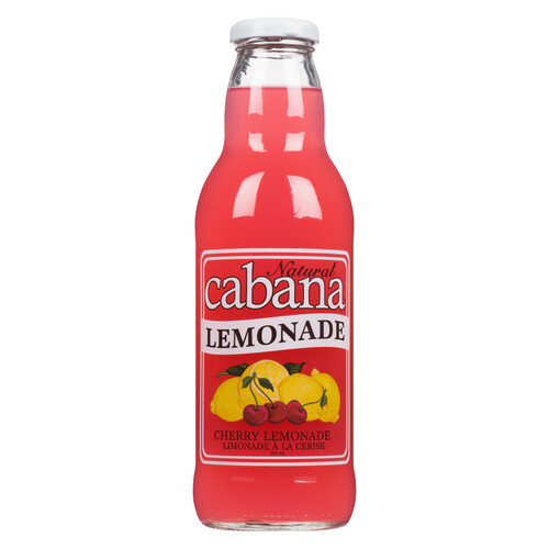 Natural Cabana Lemonade Cherry 591 ml (bottle)