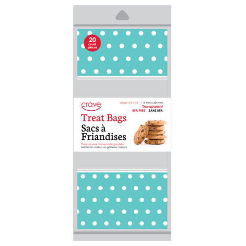 Crave Treat Bags 20 Pack