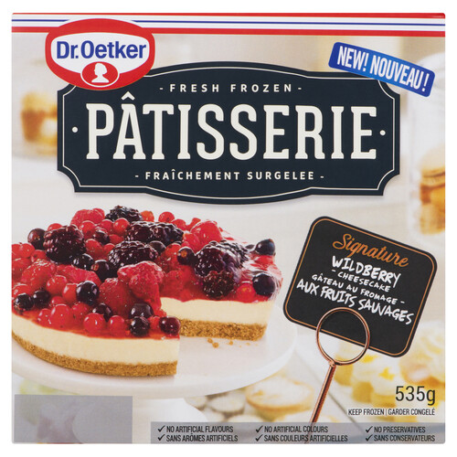 Dr. Oetker Frozen Cheesecake Wildberry 535 g
