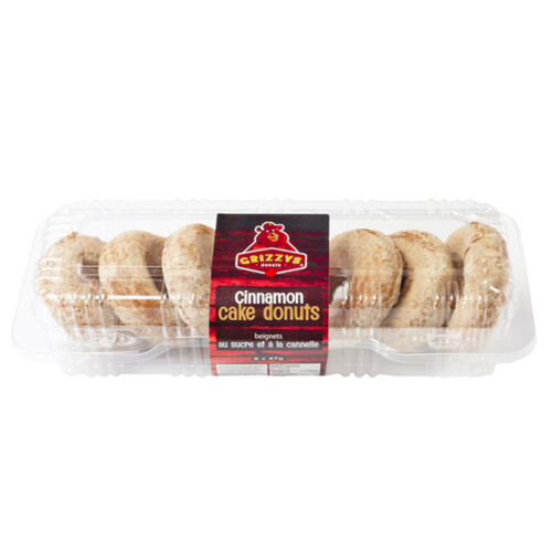 Grizzys Donut Cinnamon Sugar 6 x 47 g (frozen)