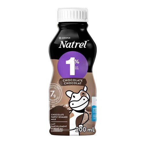 Natrel 1% Milk Chocolate 6 x 200 ml