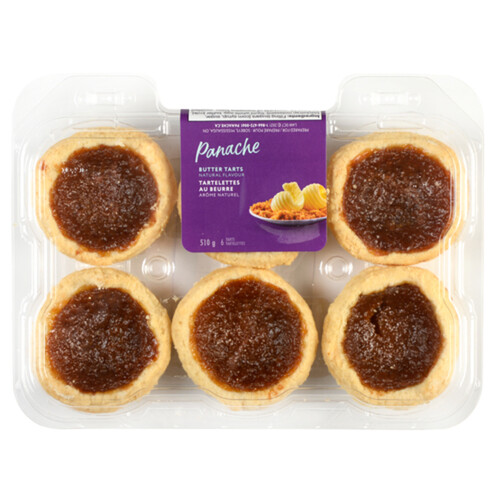 Panache Tarts Butter 510 g (frozen)