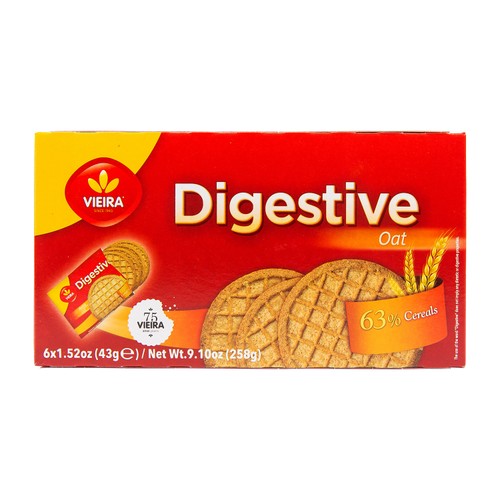 Vieira De Castro Digestive Cookies 258 g