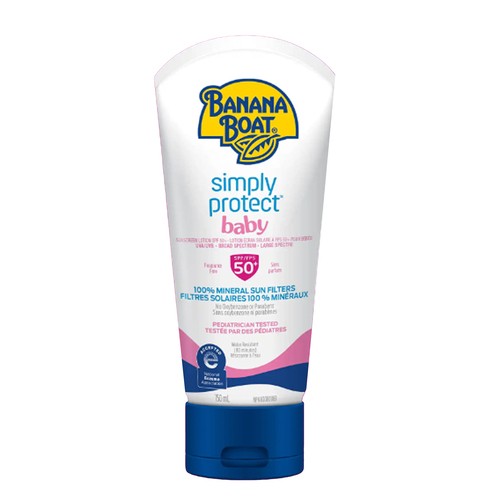 Banana Boat Baby Sunscreen SPF 50  Mineral 150 ml