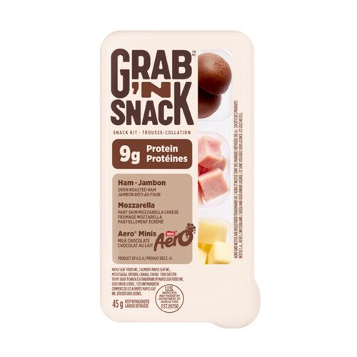 Grab'N Snack Snack Kit Ham and Mozzarella Cheese 90 g