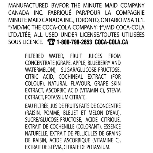 Fruitopia Juice Blueberry Watermelon Wisdom 1.75 L (gable top)