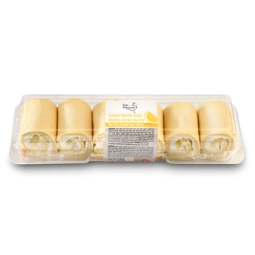 Top Dessert Junior Bakery Rolls Lemon Vanilla 397 g