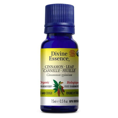 Divine Essence Organic Oil Cinnamon Leaf 15 ml