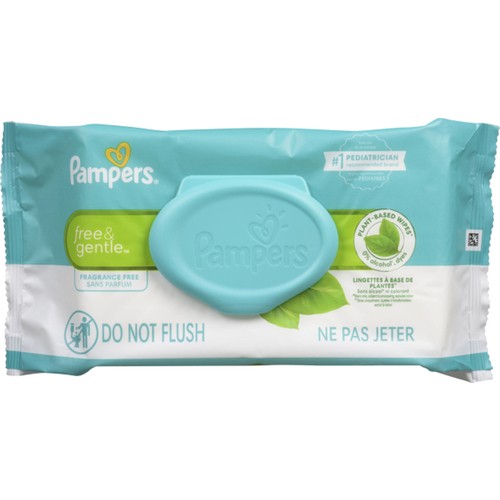 Pampers Baby Wipes Free And Gentle 52 Count