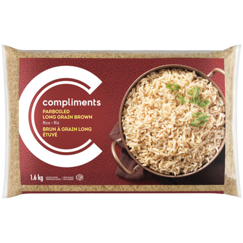 Compliments Parboiled Rice Brown 1.6 kg