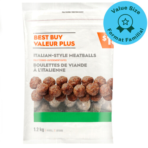 Best Buy Frozen Meatballs Italian Style 1.2 kg