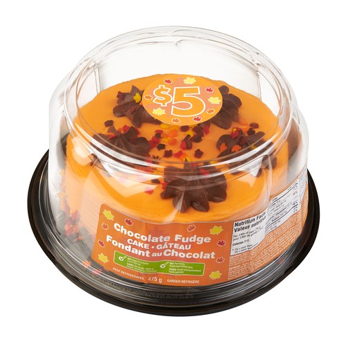 Charlotte's Harvest Chocolate Fudge Cake 6-inch 475 g (frozen)