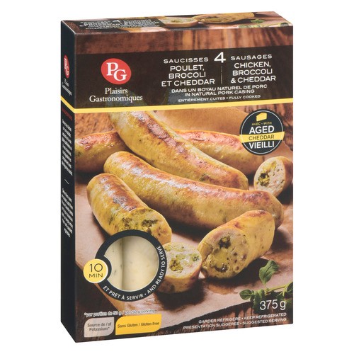Plaisirs Gastronomiques Sausages Chicken Cheddar 375 g