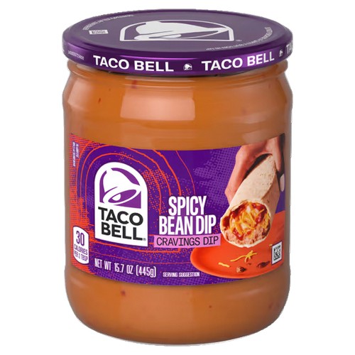 Taco Bell Dip Spicy Bean 445 g