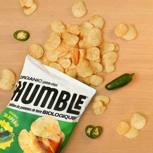 Humble Organic Potato Chips Jalapeño 135 g