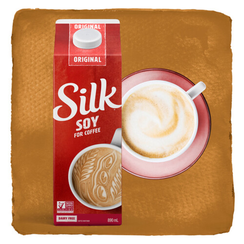 Silk Dairy-Free Soy Coffee Creamer Original 890 ml