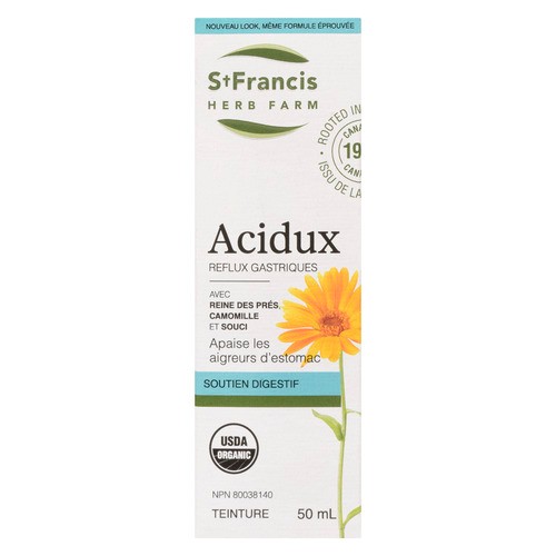 St. Francis Herb Farm Digestive Support Tincture Acidux 50 ml