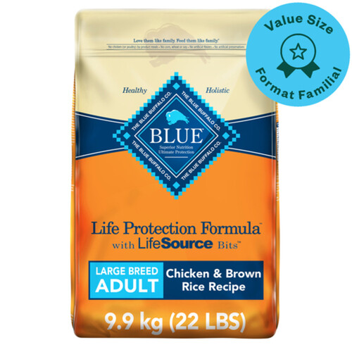 Blue Buffalo Dry Dog Food Large Breed Adult Chicken Brown Rice