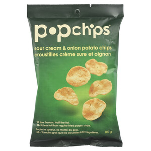 Popchips Chips Sour Cream & Onion 85 g - Voilà Online Groceries & Offers