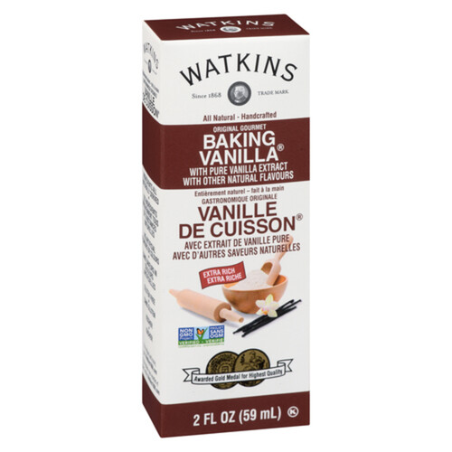 Watkins All Natural Original Baking Vanilla Extract 59 ml