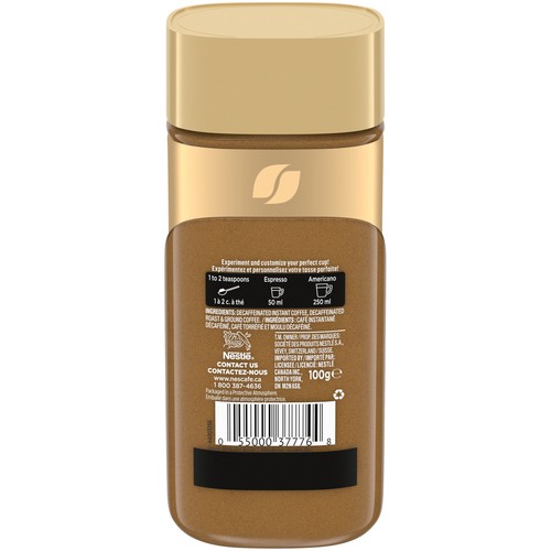 Nescafé Gold Espresso Premium Instant Coffee Rich Crema 100 g