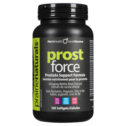 Prairie Naturals Gluten-Free Multi-Vitamins Prost-Force 120 Softgels