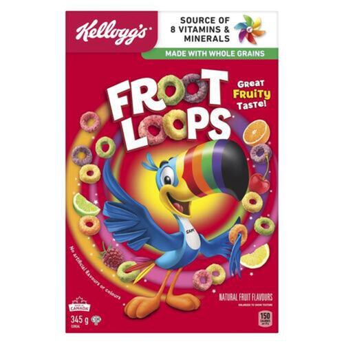 Kellogg's Cereal Froot Loops 345 g