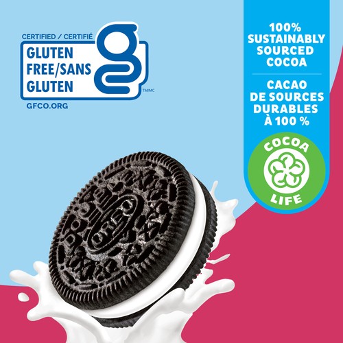 Oreo Gluten Free Sandwich Cookies Double Stuf Chocolate 353 g