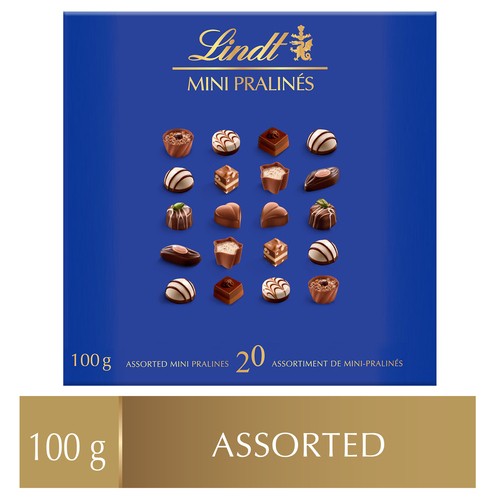Lindt Mini Pralines Chocolates Assorted 100 g