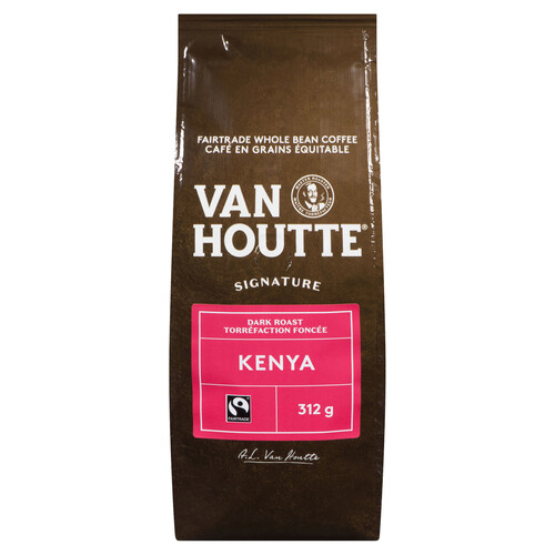 Van Houtte Whole Bean Coffee Kenya Signature Dark Roast 312 g