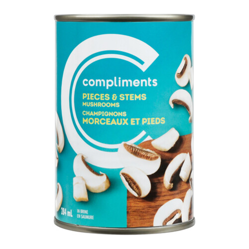 Compliments Mushrooms Pieces & Stems 284 ml
