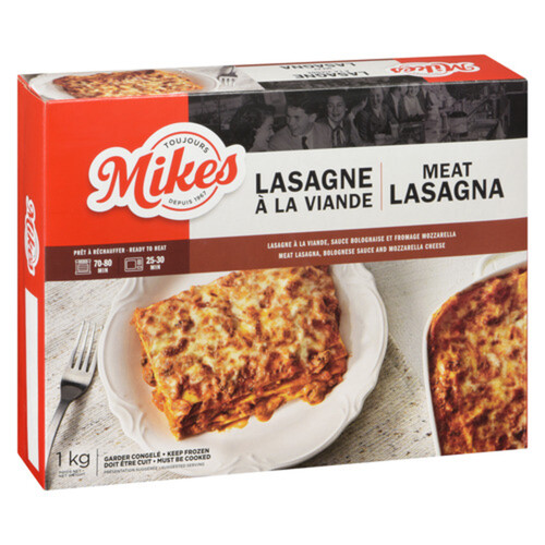 Mikes Frozen Meat Lasagna 1 kg