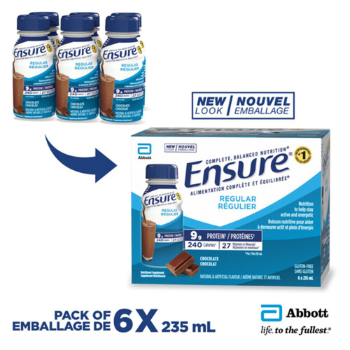 Ensure Eagle Meal Replacement Chocolate 6 x 235 ml