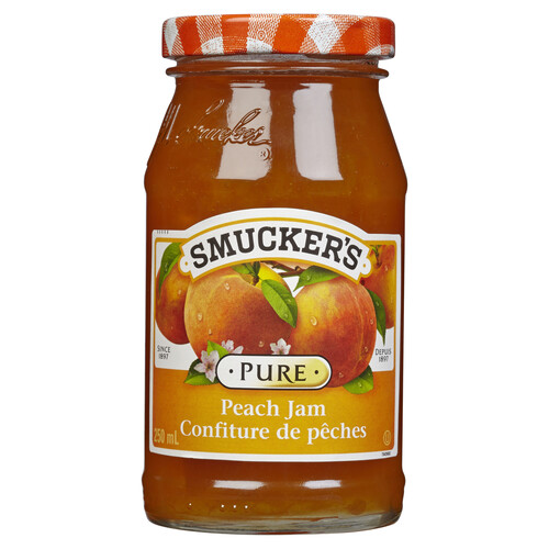 Smucker's Jam Pure Peach 250 ml