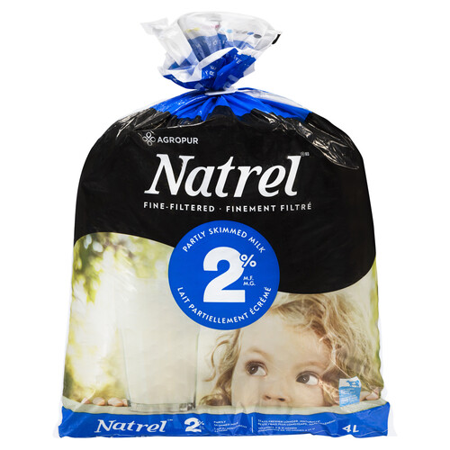 Natrel  2% Milk  Partly Skimmed 4 L