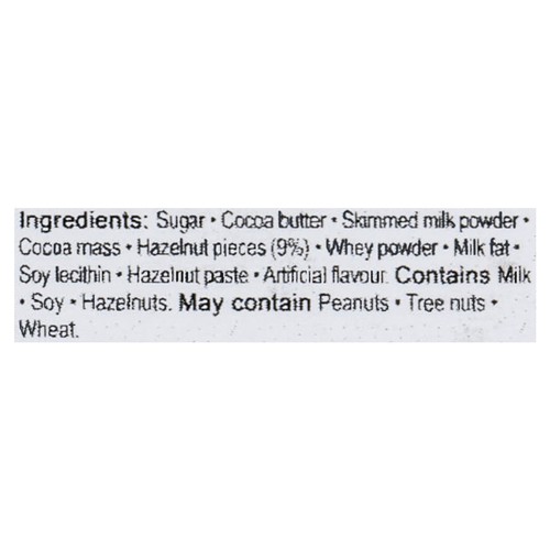 Milka Chocolate Hazelnut Pieces 90 g