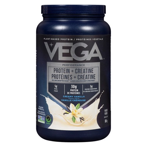 Vega Performance Protein + Creatine Powder Creamy Vanilla Flavoured 864 g
