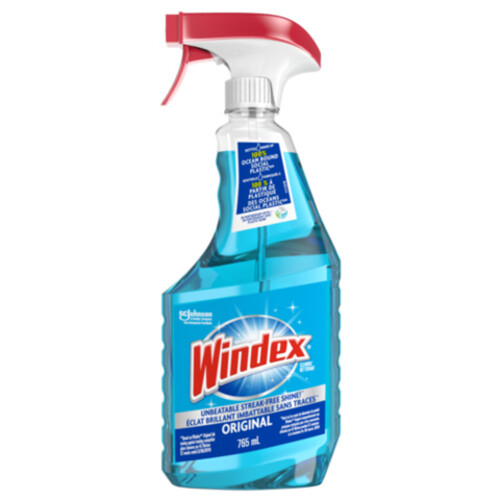 Windex Glass and Window Cleaner Original Blue 765 ml