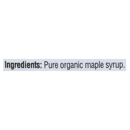 Shady Maple Farm Organic Maple Syrup Dark Robust 375 ml