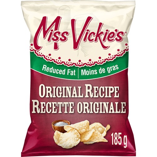 Miss Vickie’s Kettle Cooked Chips 40% Reduced Fat Original 185 g