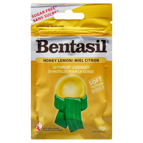 Bentasil Honey Lemon 20 Lozenges