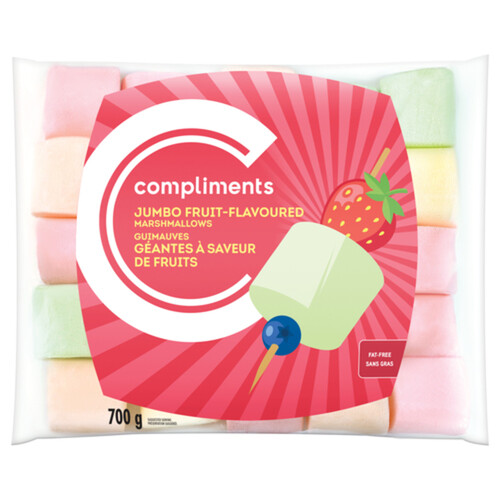 Compliments Jumbo Marshmallows Fruity 700 g
