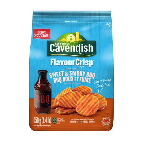 Cavendish Farms Sweet & Smoky BBQ Frozen French Fries 650 g