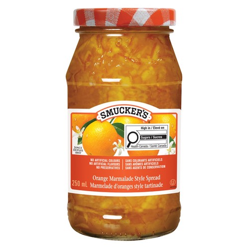 Smucker's Jam Orange Marmalade 250 ml